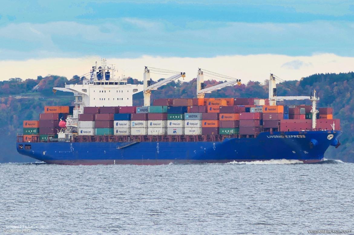 Livorno-Express - Container Ship vessel registered in Liberia