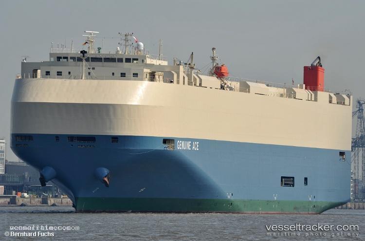 Genuine-Ace - Vehicles Carrier vessel registered in Liberia