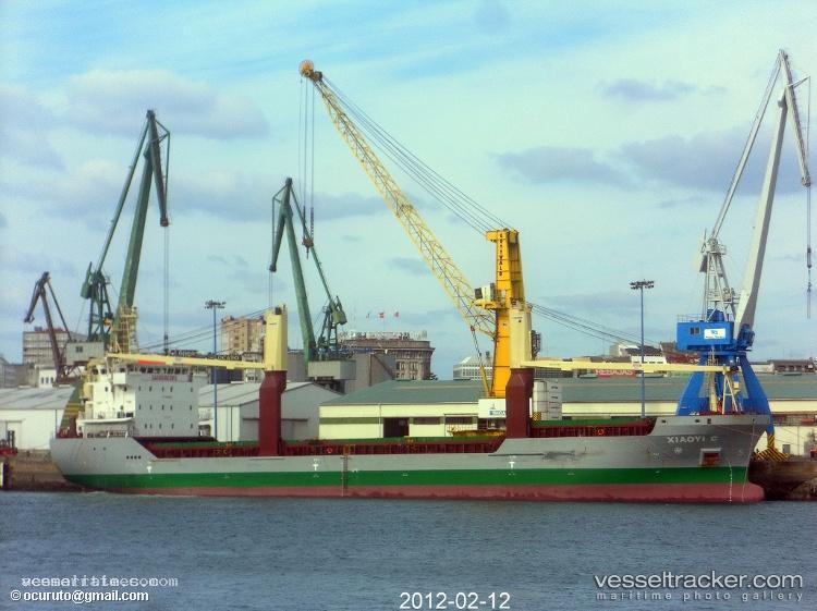 Daiana-0 - Multi Purpose Carrier vessel registered in Italy