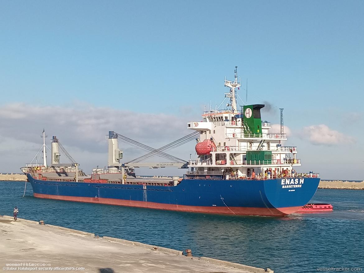 Enas-H - Bulk Carrier vessel registered in Saint Kitts and Nevis
