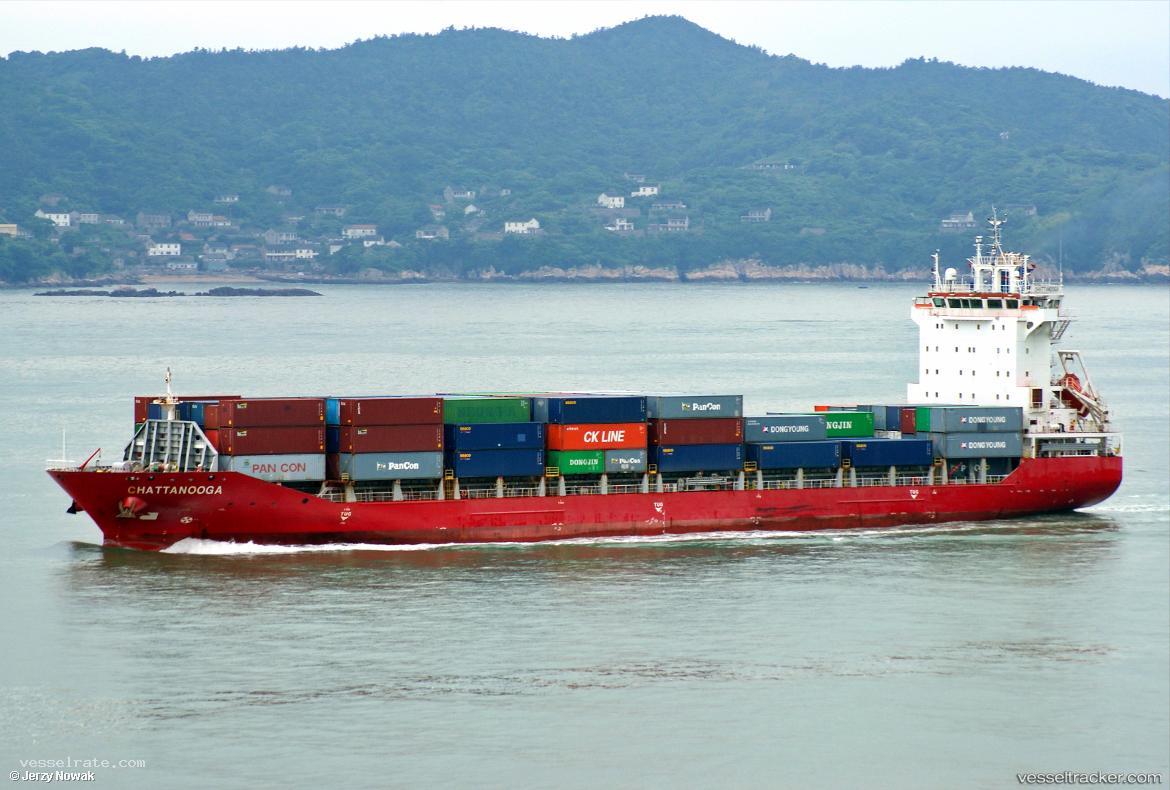 Chattanooga - Container Ship vessel registered in Singapore