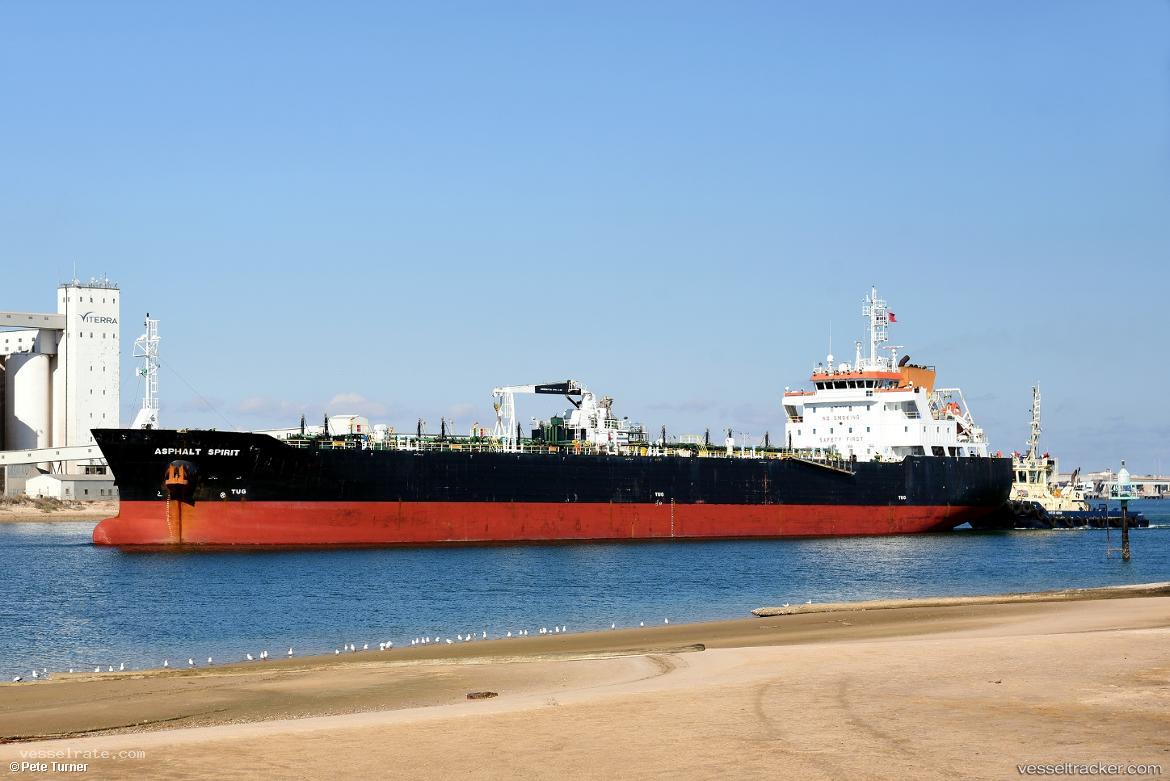 Asphalt-Spirit - Bitumen Tanker vessel registered in Marshall Islands