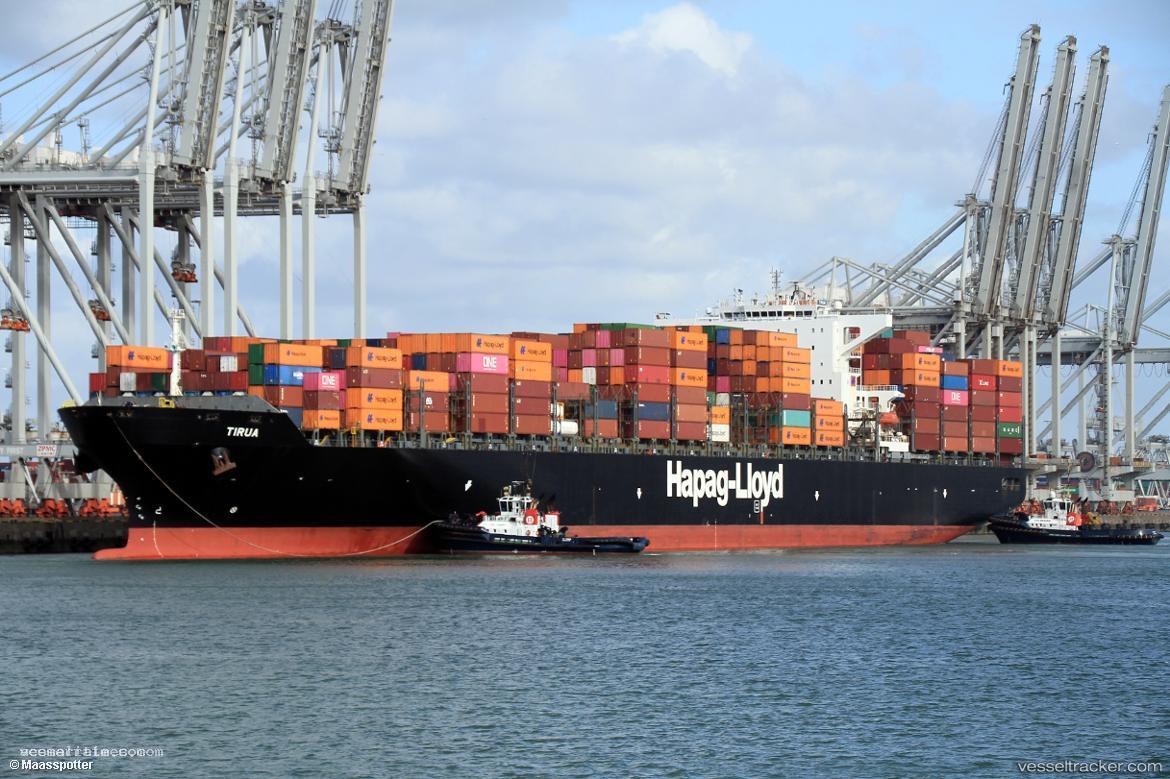 Tirua - Container Ship vessel registered in Liberia