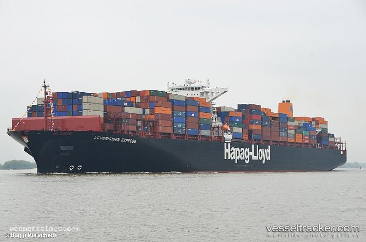 Leverkusen-Express - Container Ship vessel registered in Liberia