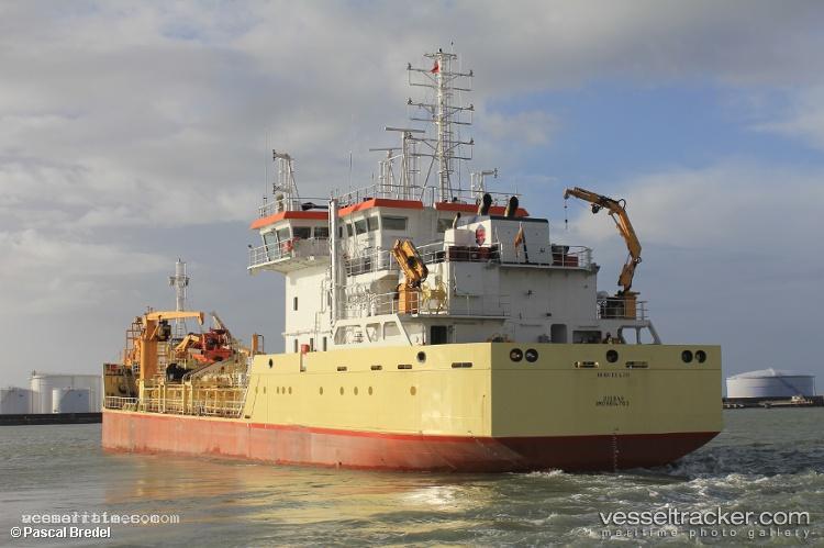 Jean-Ango - Hopper Dredger vessel registered in France