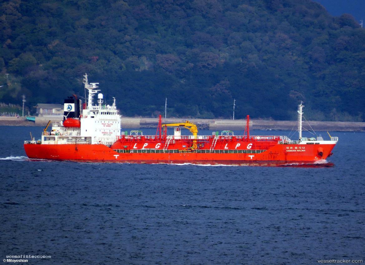 Saehan-Selina - Lpg Tanker vessel registered in Panama