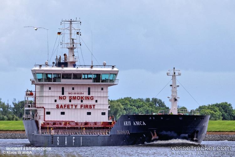 Arif-Amca - General Cargo Ship vessel registered in Saint Kitts and Nevis