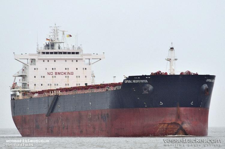 Captainj.neofotistos - Bulk Carrier vessel registered in Liberia