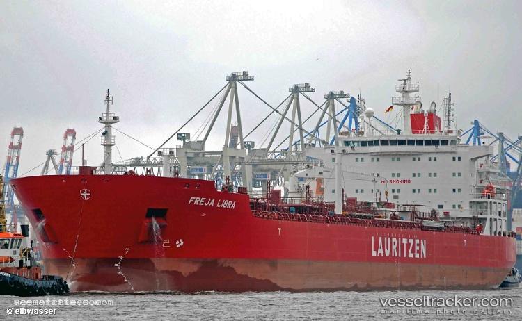 Hafnia-Libra - Chemical Oil Products Tanker vessel registered in Denmark