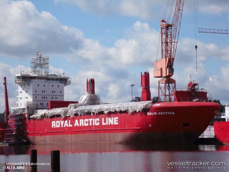 Malik-Arctica - General Cargo Ship vessel registered in Denmark