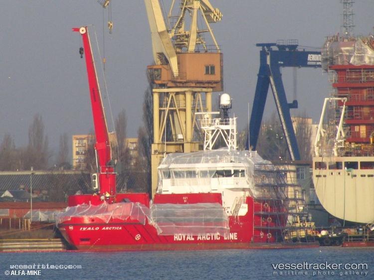 Ivalo-Arctica - Multi Purpose Carrier vessel registered in Denmark
