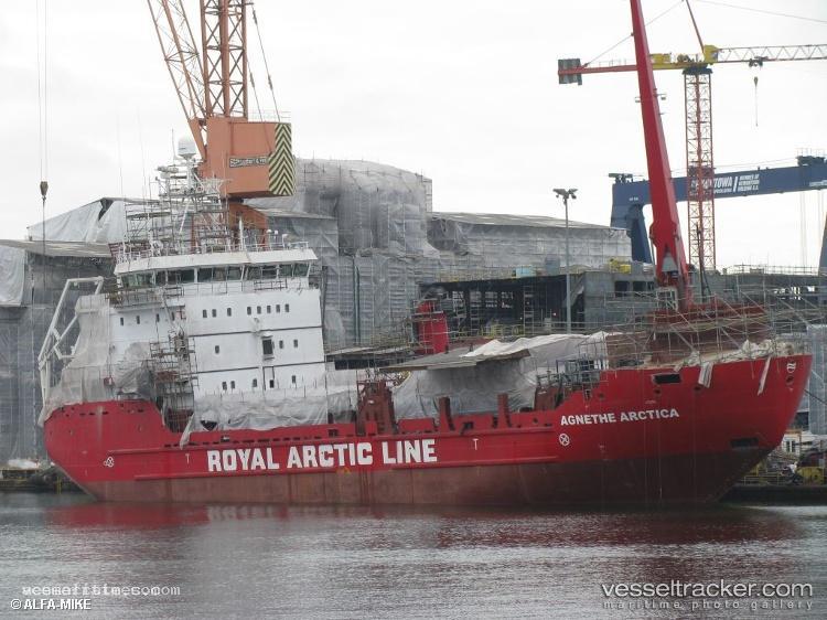 Nanoq-Arctica - Multi Purpose Carrier vessel registered in Denmark