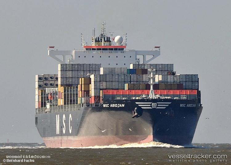Msc-Abidjan - Container Ship vessel registered in Portugal