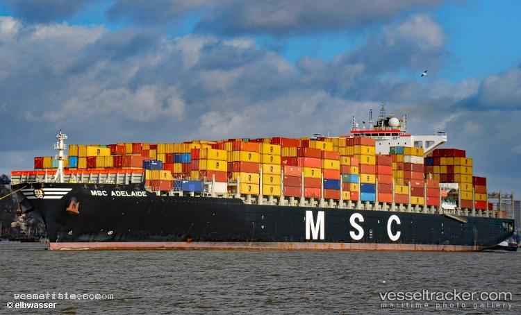 Msc-Adelaide - Container Ship vessel registered in Panama