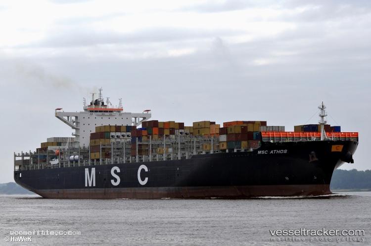 Msc-Athos - Container Ship vessel registered in Malta