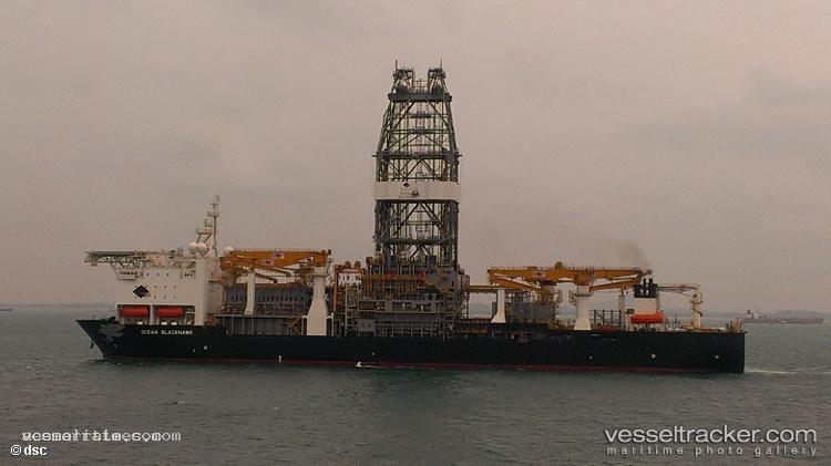 Noble-Blackhawk - Drilling Ship vessel registered in Marshall Islands