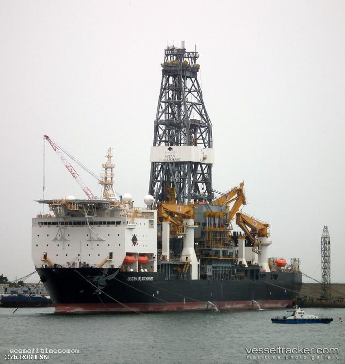 Ocean-Blackhornet - Drilling Ship vessel registered in Marshall Islands