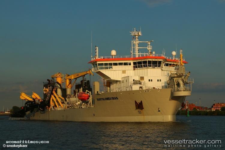 Bartolomeu-Dias - Hopper Dredger vessel registered in Luxembourg