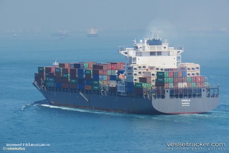 Jogela - Container Ship vessel registered in Portugal