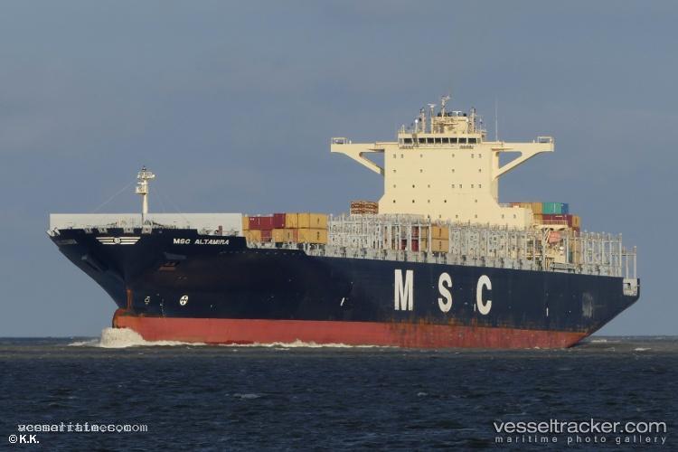 Msc-Altamira - Container Ship vessel registered in Liberia