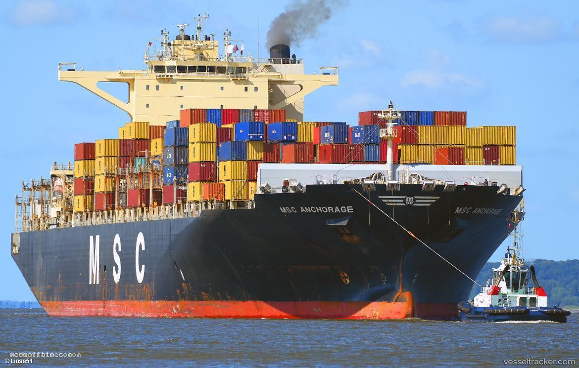 Msc-Anchorage - Container Ship vessel registered in Liberia