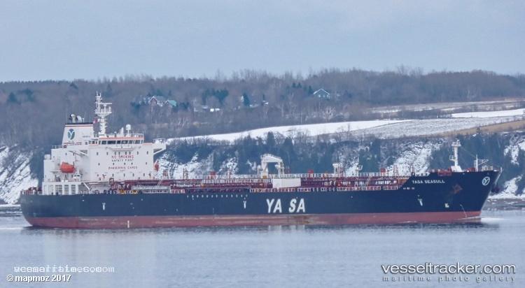 Yasa-Seagull - Chemical Oil Products Tanker vessel registered in Marshall Islands