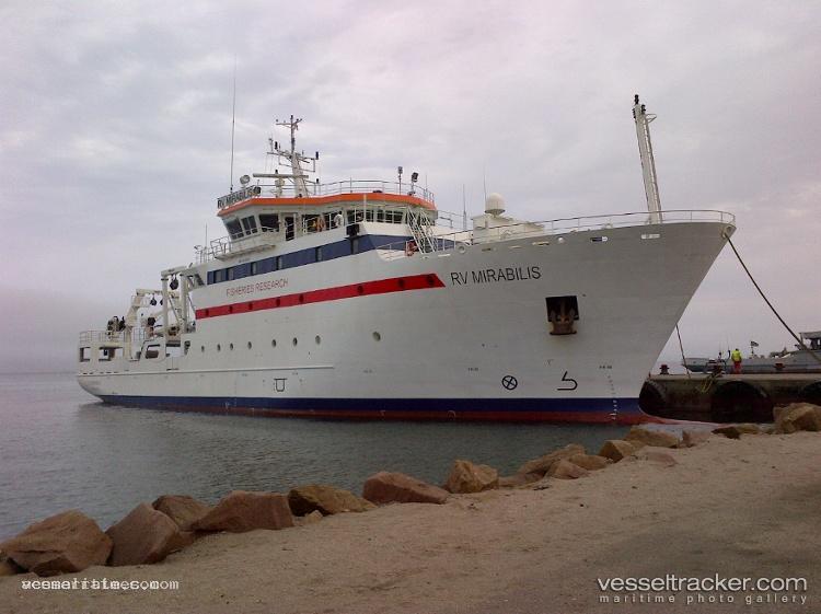 Mirabilis - Fishing Support Vessel vessel registered in Namibia