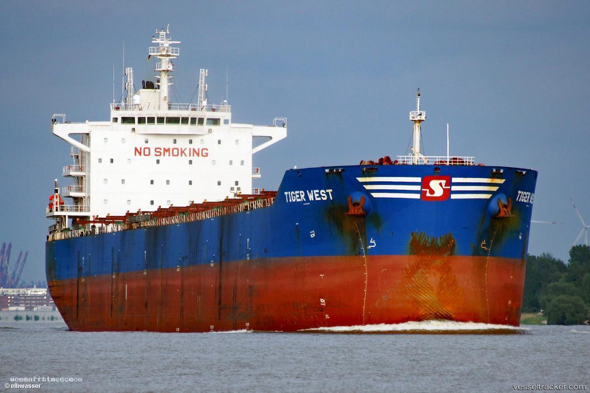 Tiger-West - Bulk Carrier vessel registered in Hong Kong