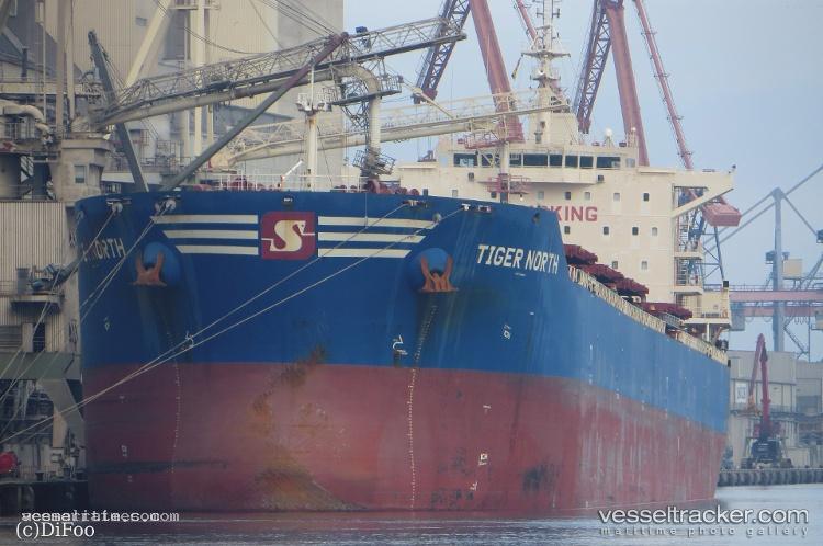 Tiger-North - Bulk Carrier vessel registered in Hong Kong
