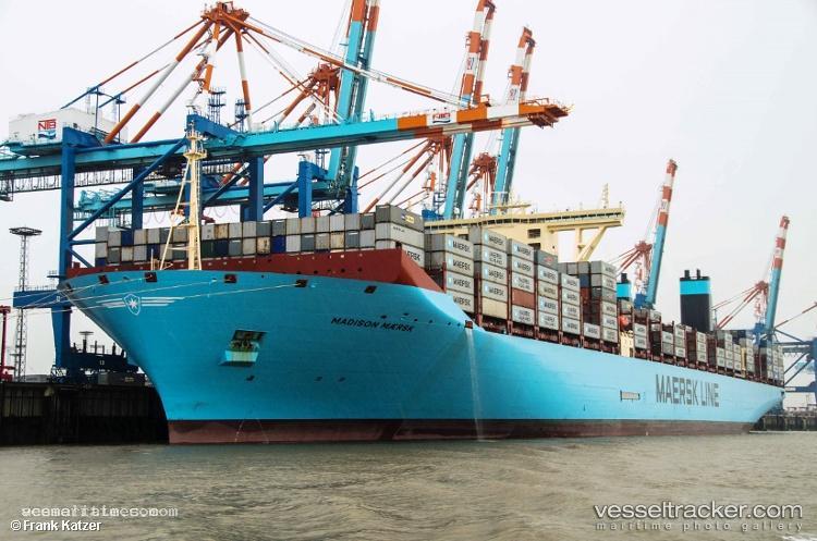 Madison-Maersk - Container Ship vessel registered in Denmark