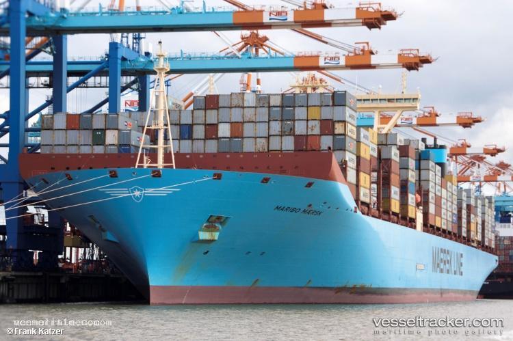 Maribo-Maersk - Container Ship vessel registered in Denmark