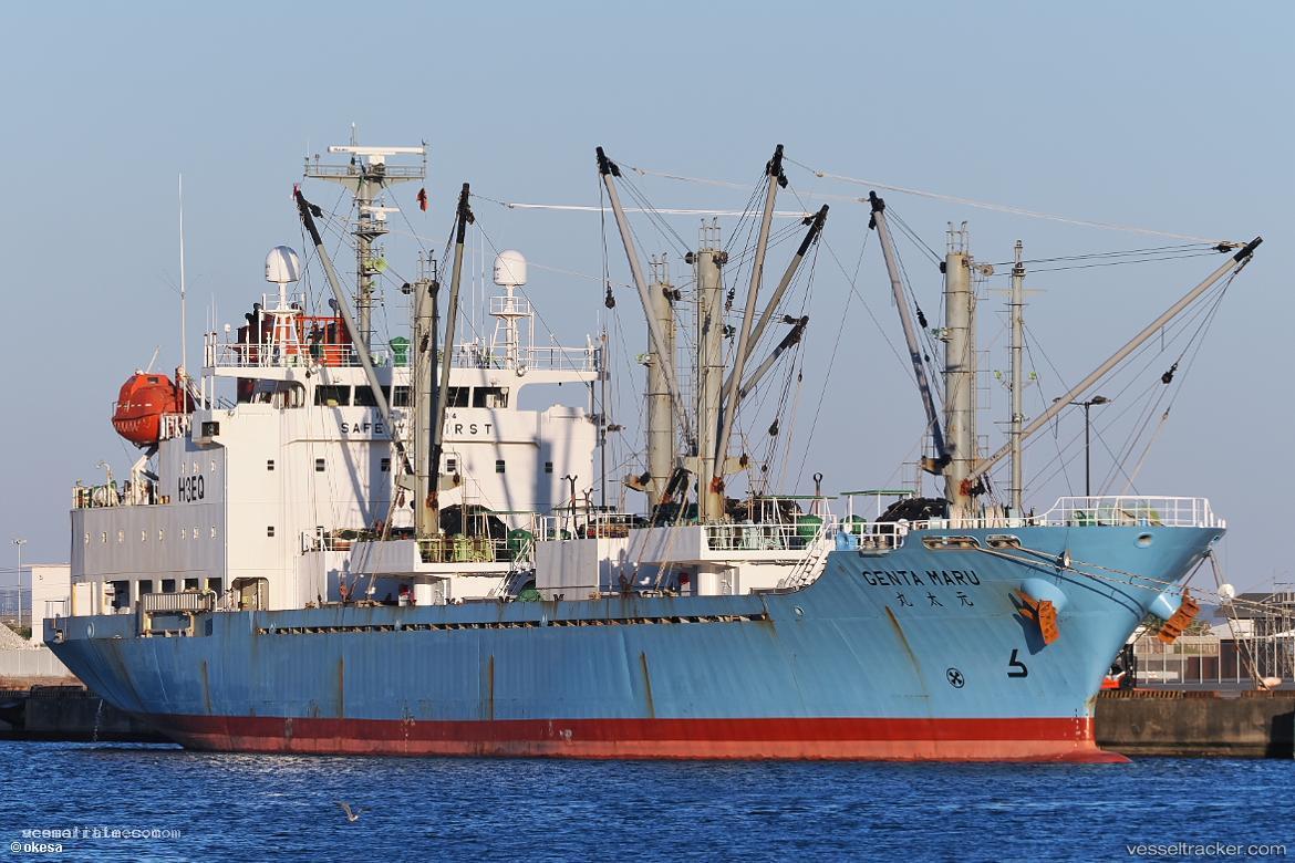 Genta-Maru - Refrigerated Cargo Ship vessel registered in Japan