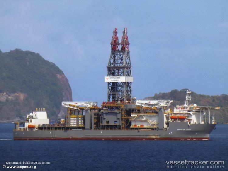 Deepwater-Asgard - Drilling Ship vessel registered in Marshall Islands