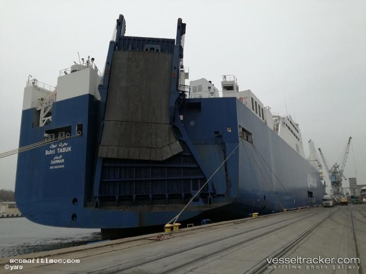 Bahri-Tabuk - Ro Ro Cargo Ship vessel registered in Saudi Arabia
