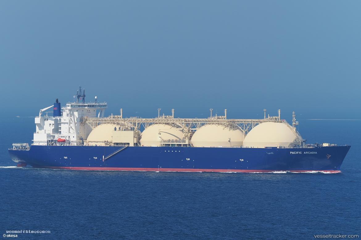 Pacific-Arcadia - Lng Tanker vessel registered in Bahamas