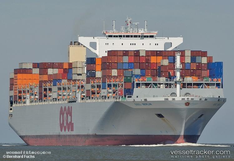 Oocl-Berlin - Container Ship vessel registered in Hong Kong