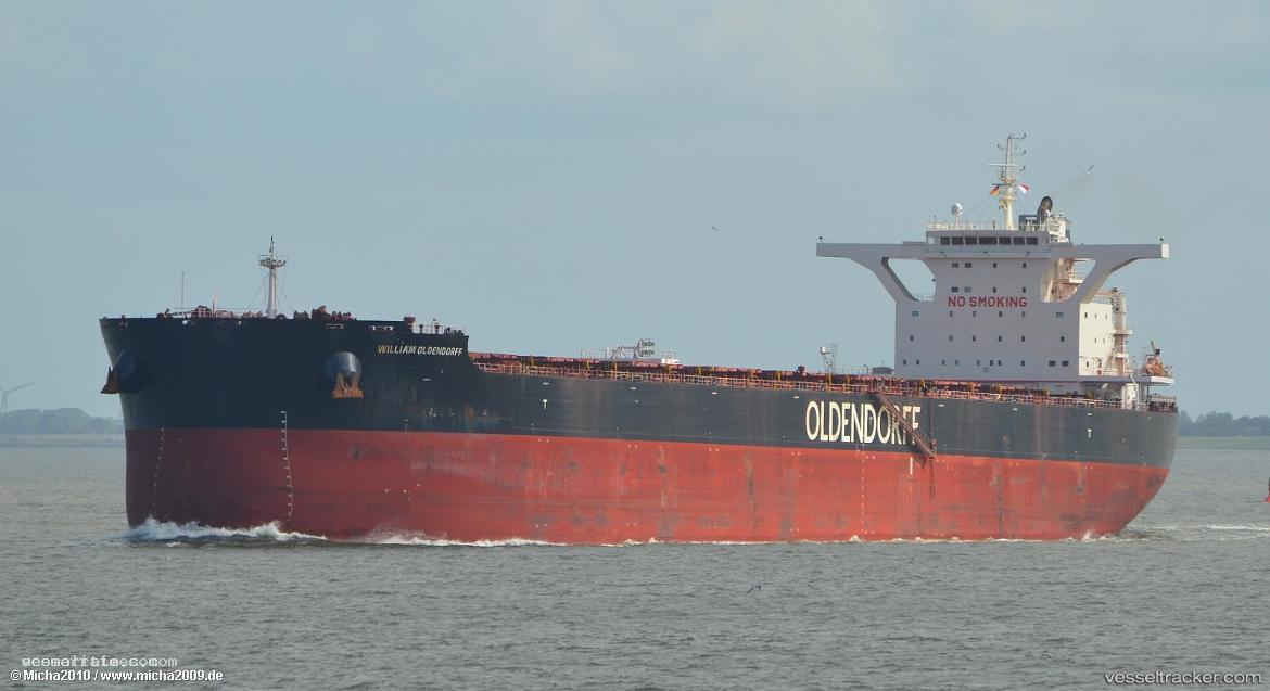William-Oldendorff - Bulk Carrier vessel registered in Liberia