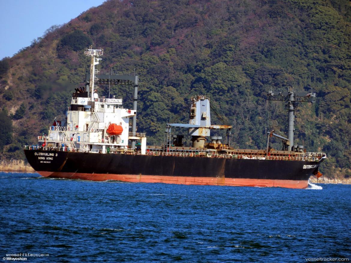 Outrivaling-3 - General Cargo Ship vessel registered in Hong Kong