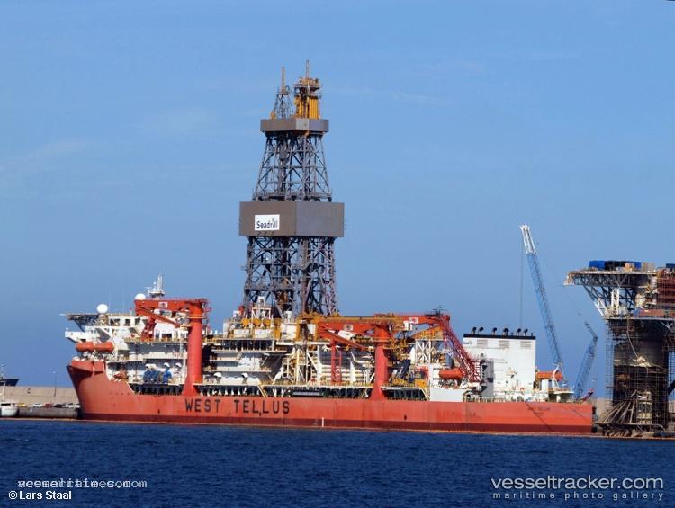 West-Tellus - Drilling Ship vessel registered in Panama