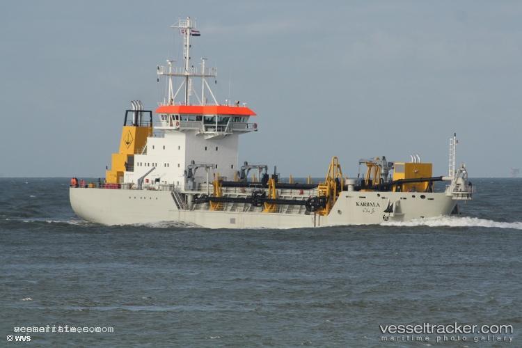 Karbala - Hopper Dredger vessel registered in Netherlands