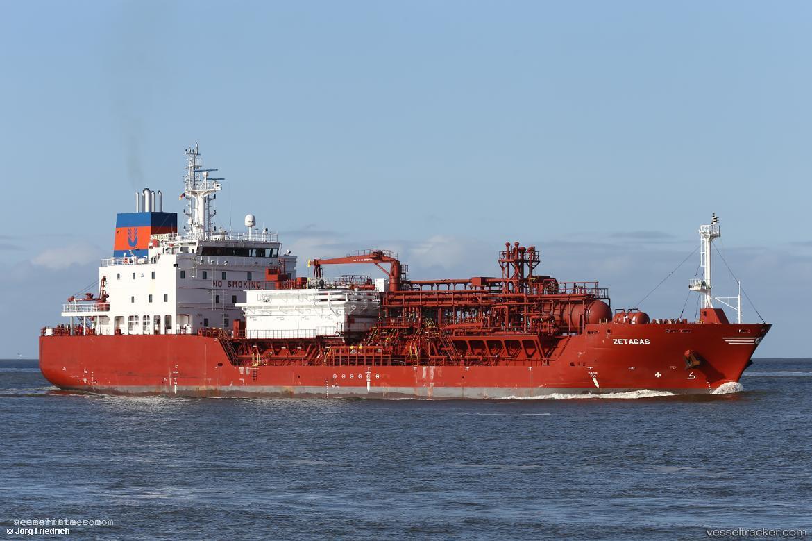 Zetagas - Lpg Tanker vessel registered in Antigua and Barbuda