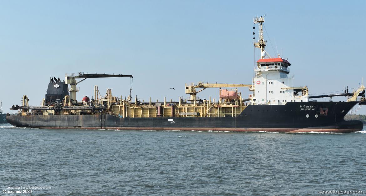 Dci-Dredge-Xxi - Hopper Dredger vessel registered in India