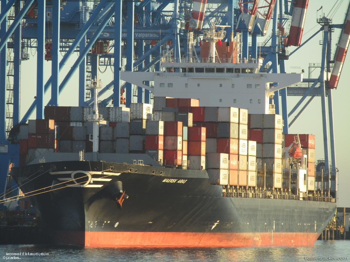 Maersk-Aras - Container Ship vessel registered in Panama