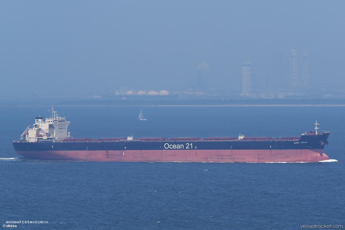 Sari-Indah - Bulk Carrier vessel registered in Singapore