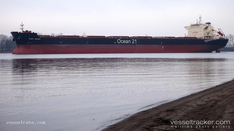 Boga-Indah - Bulk Carrier vessel registered in Singapore