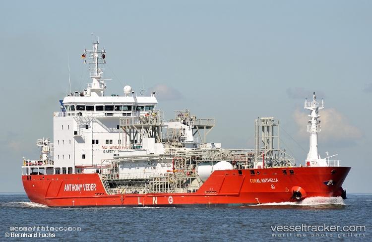 Coral-Anthelia - Lng Tanker vessel registered in Netherlands