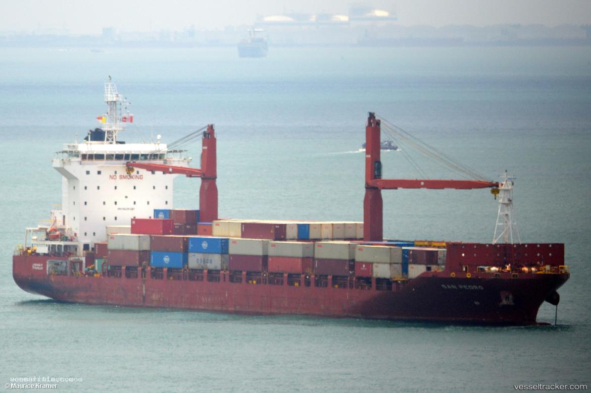 San-Pedro - Container Ship vessel registered in Malta