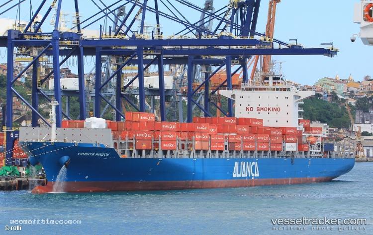 Vicente-Pinzon - Container Ship vessel registered in Brazil