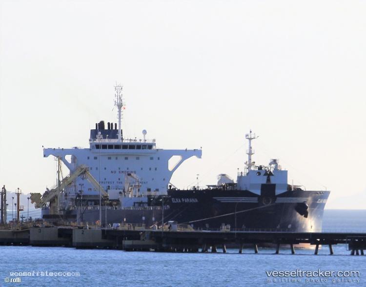 Elka-Parana - Crude Oil Tanker vessel registered in Liberia