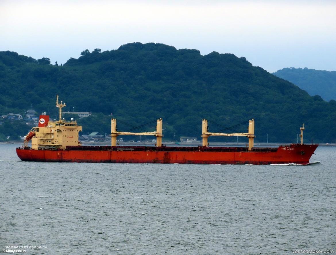 Pan-Amber - Bulk Carrier vessel registered in South Korea
